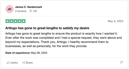 Reseña de Trustpilot