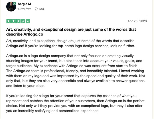 Reseña de Trustpilot
