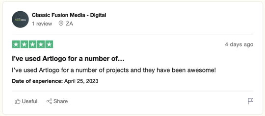 Reseña de Trustpilot