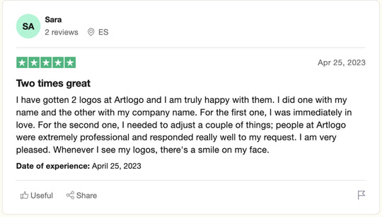 Reseña de Trustpilot