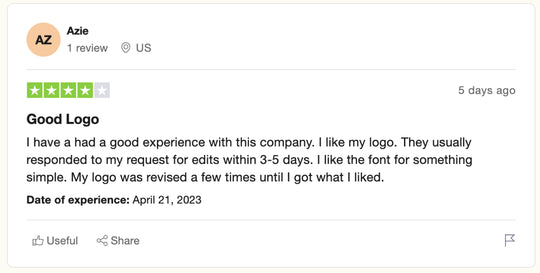 Reseña de Trustpilot